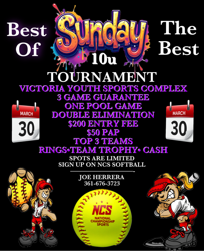 Sunday Best of The Best 10U Logo