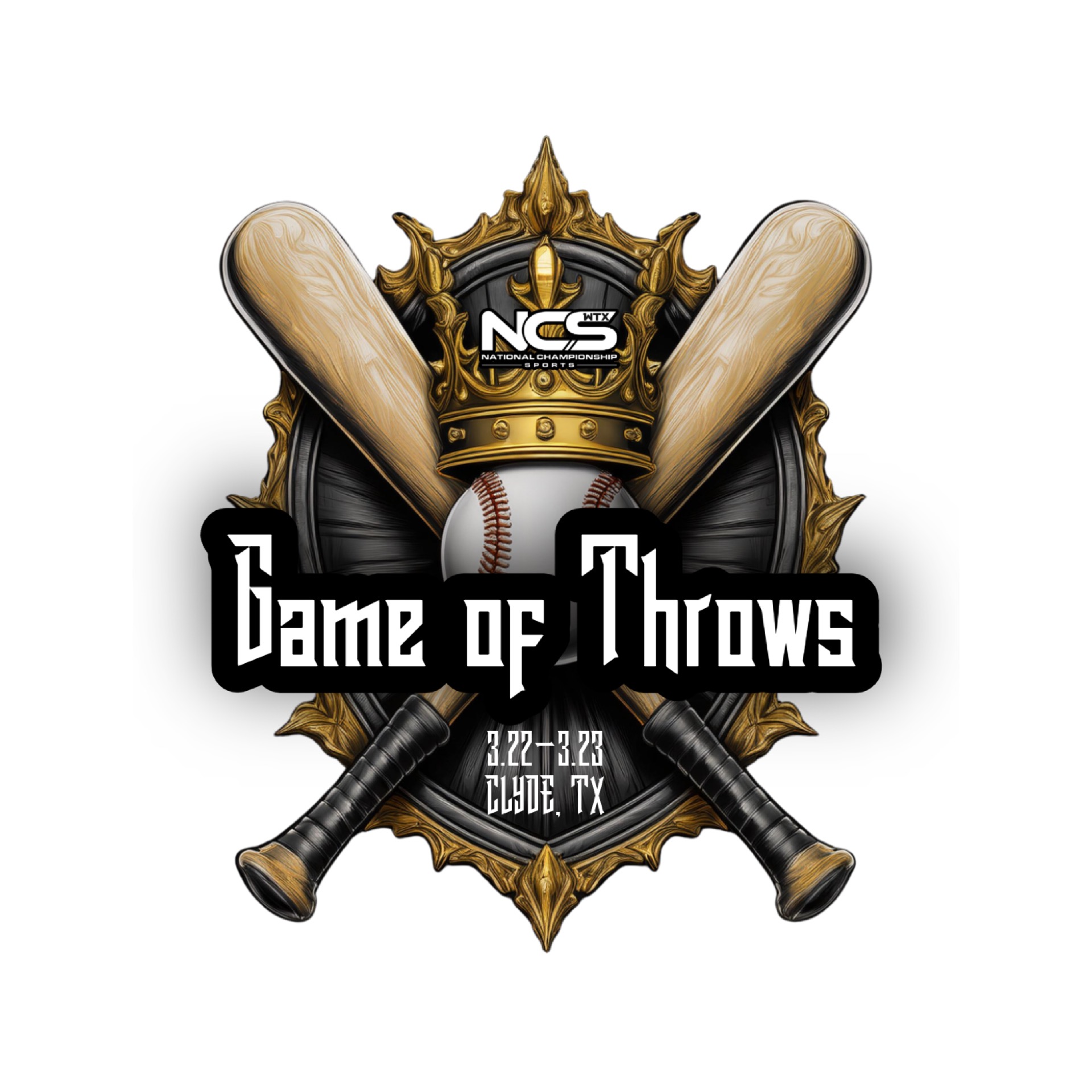 GAME OF THROWS SHOWDOWN-ALL TURF FIELDS Logo