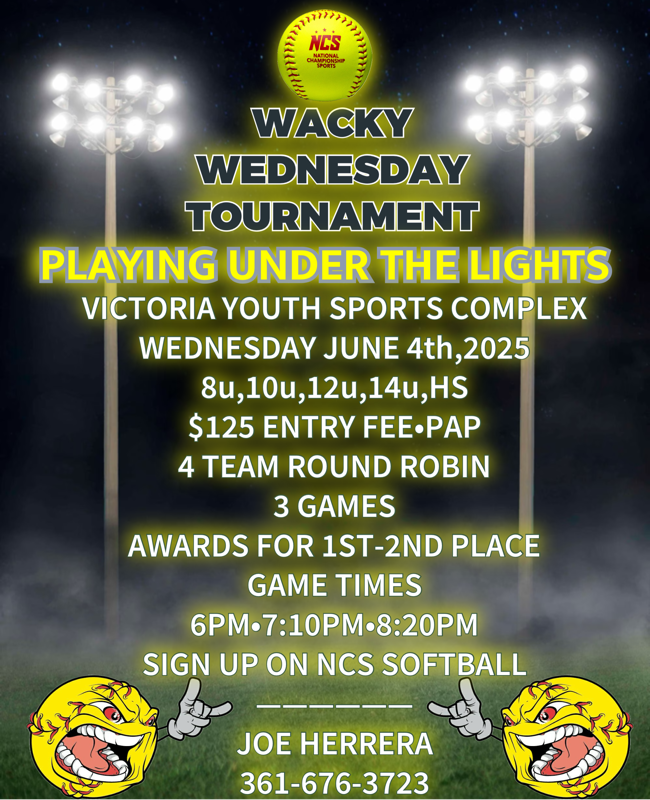 Wacky Wednesday Round Robin Tournament Logo