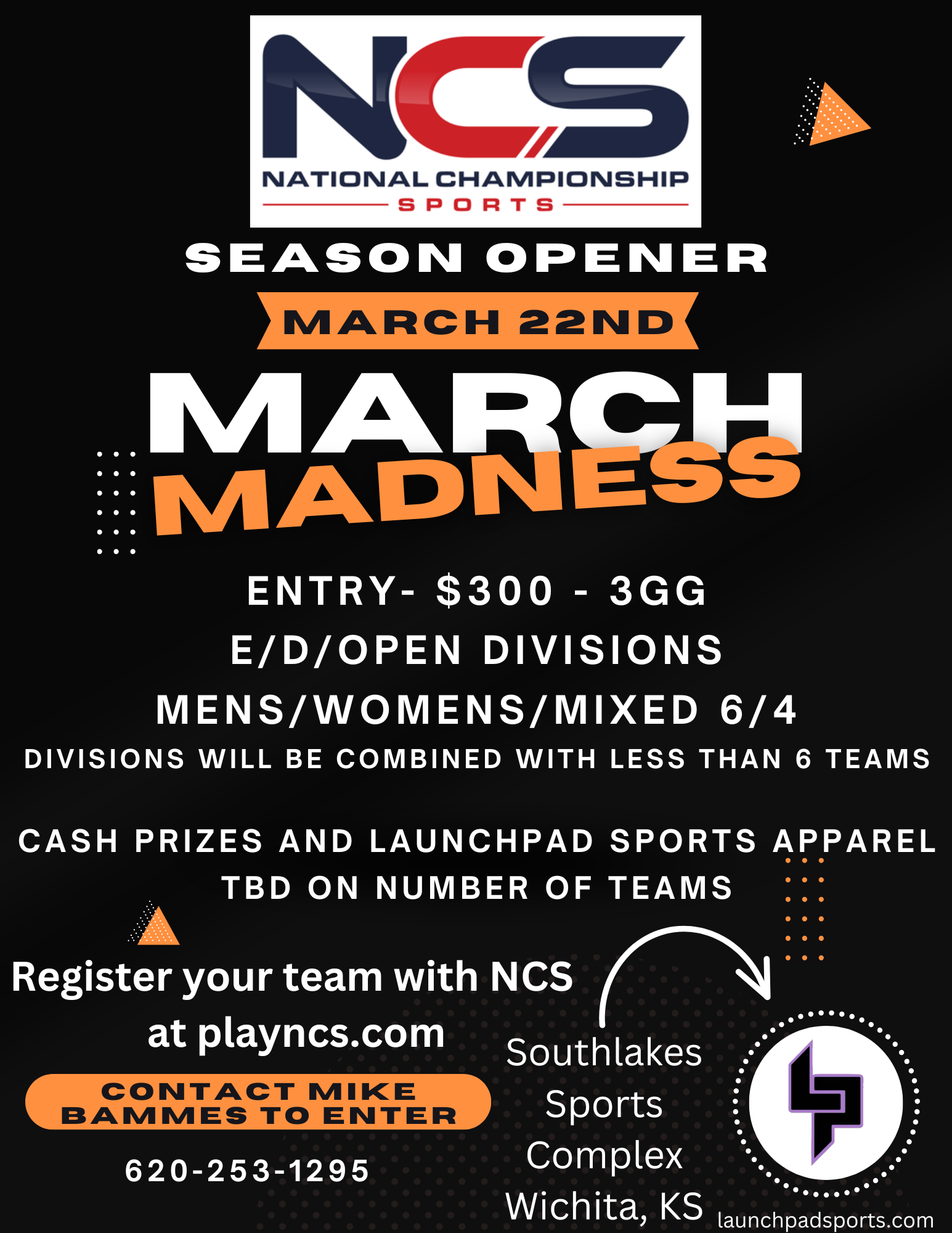 March Madness Season Opener Logo