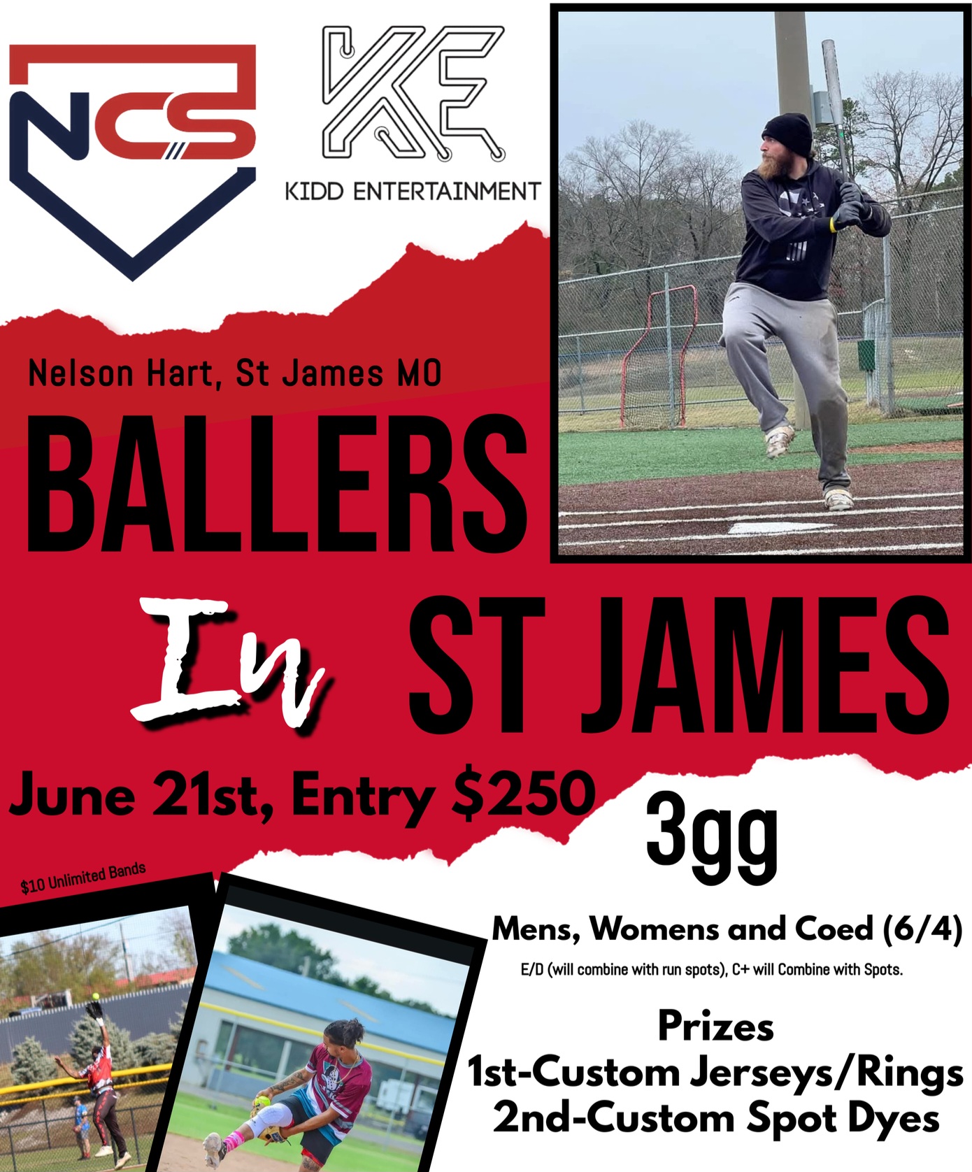 Ballers In St James Logo