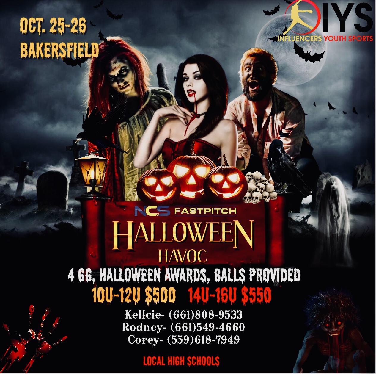 Bakersfield South Valley Halloween Havoc Logo