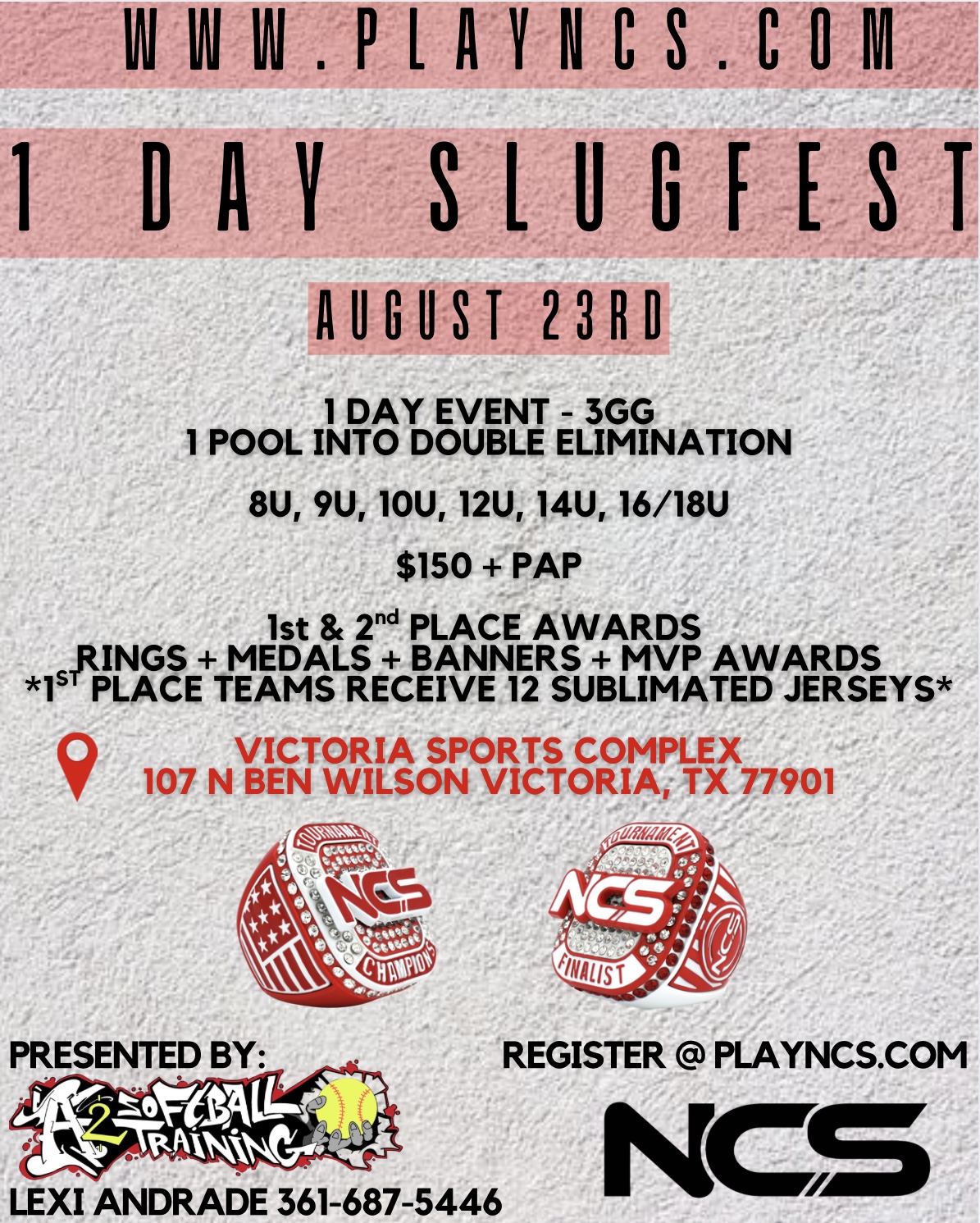 1 DAY SLUGFEST Logo