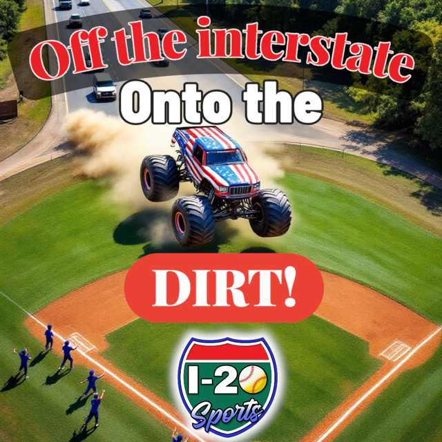 Off the Interstate and On the Dirt (and Turf) Whataburger/I-20 Logo