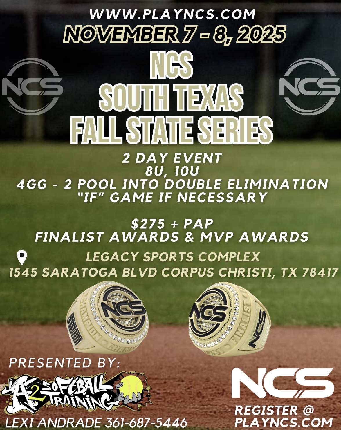 SOUTH TEXAS FALL STATE TOURNAMENT (8U - 10U) Logo