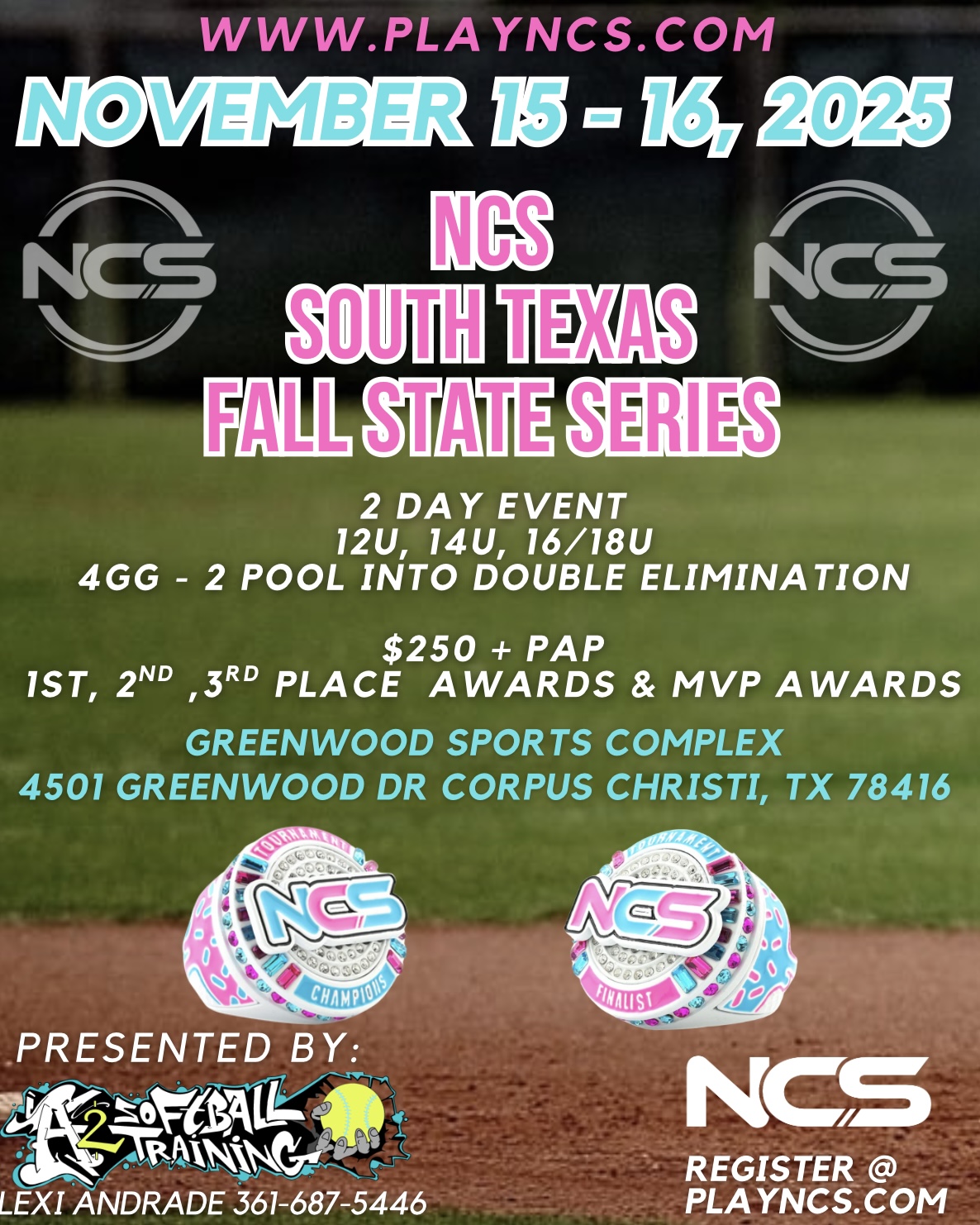 SOUTH TEXAS FALL STATE TOURNAMENT (12U - 18U) Logo