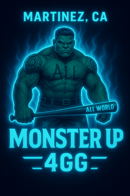 MONSTER UP 4GG Logo