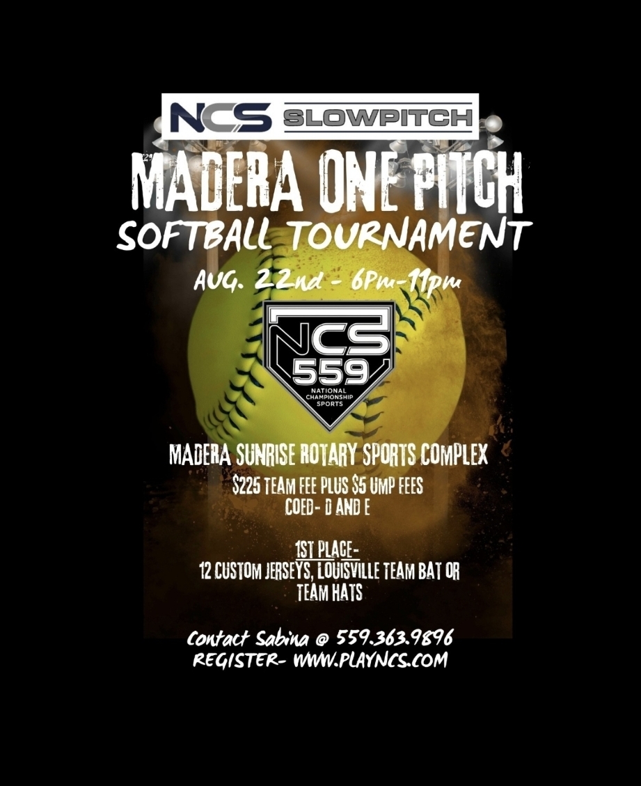 Madera Friday Night One Pitch Logo