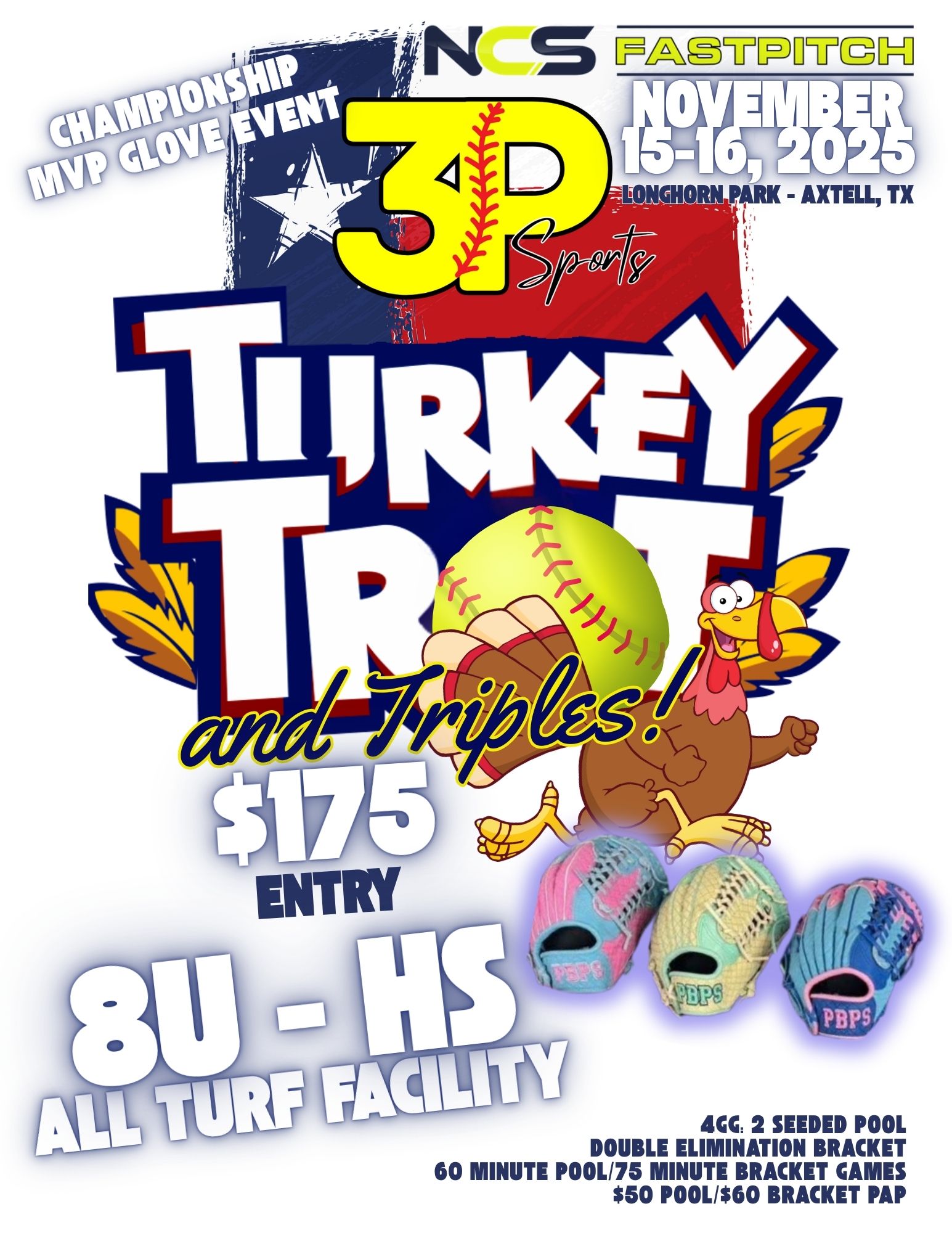 Turkey Trots & Triples Logo