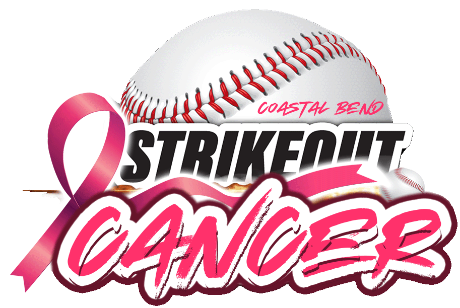 COASTAL BEND STRIKE OUT CANCER Logo