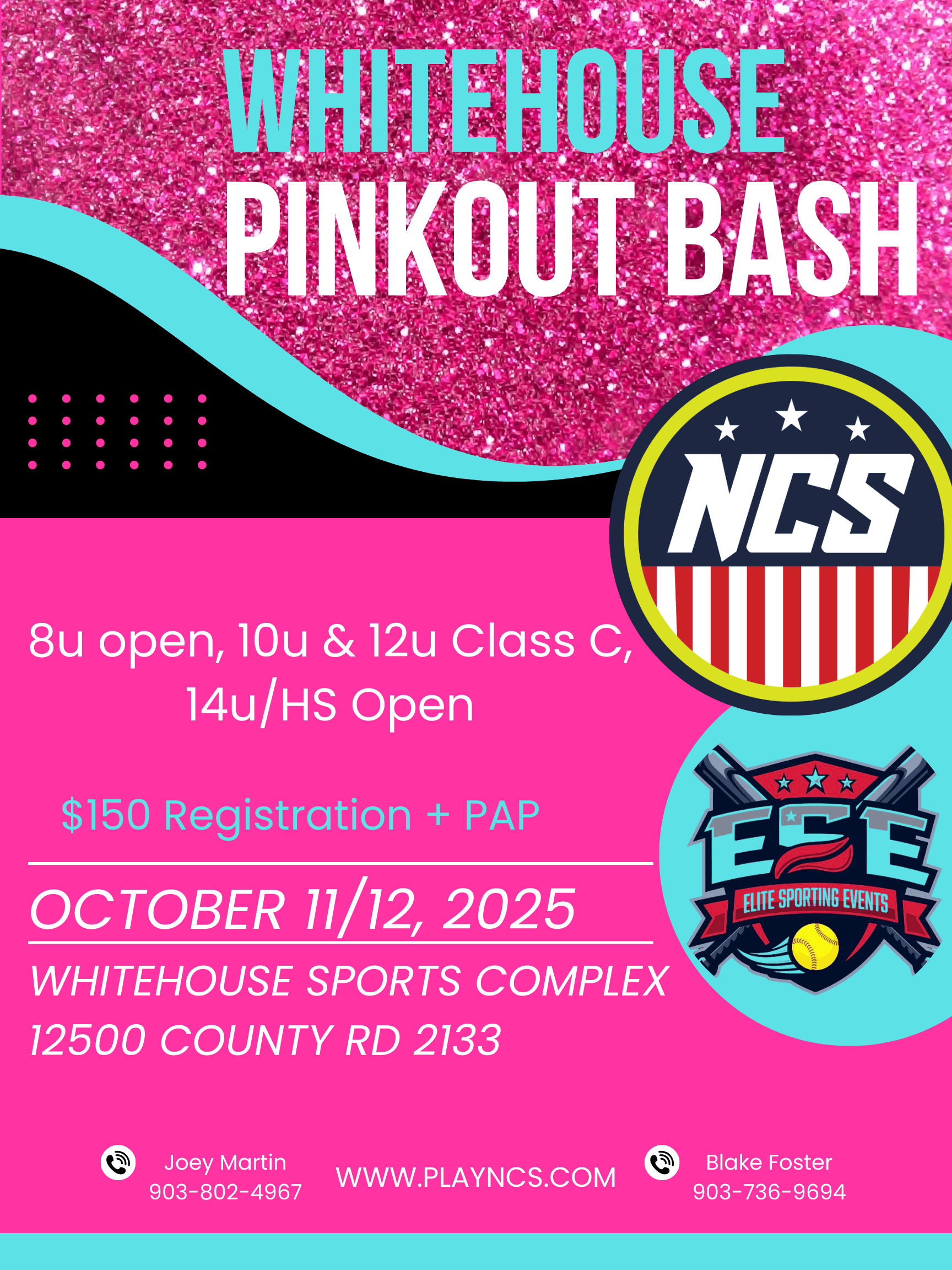 Whitehouse Pink Out Bash Logo