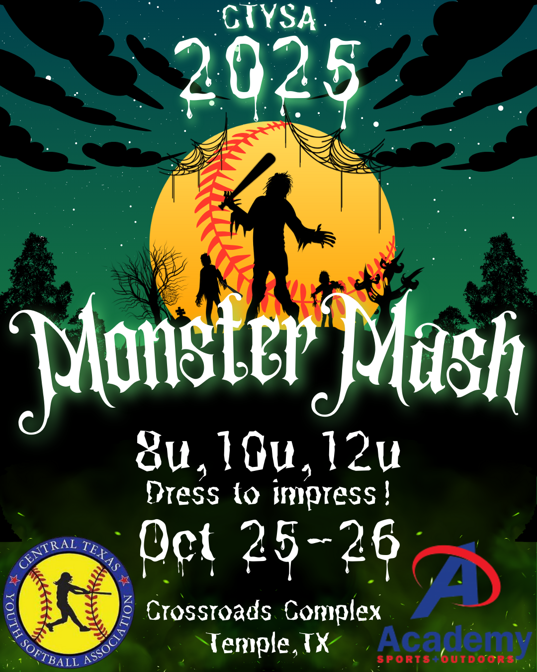 2025 Central Texas Monster Mash (4GG) Logo