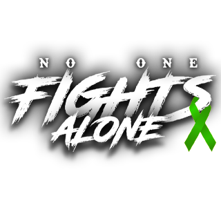 NO ONE FIGHTS ALONE Logo