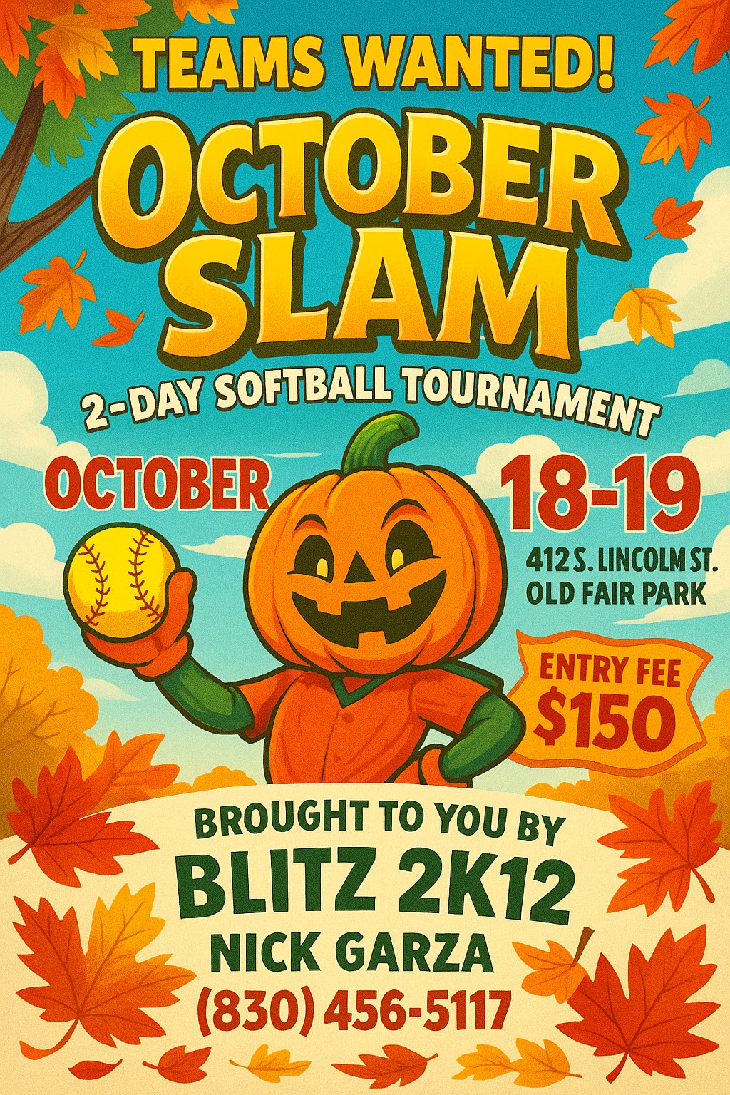 October Slam Logo