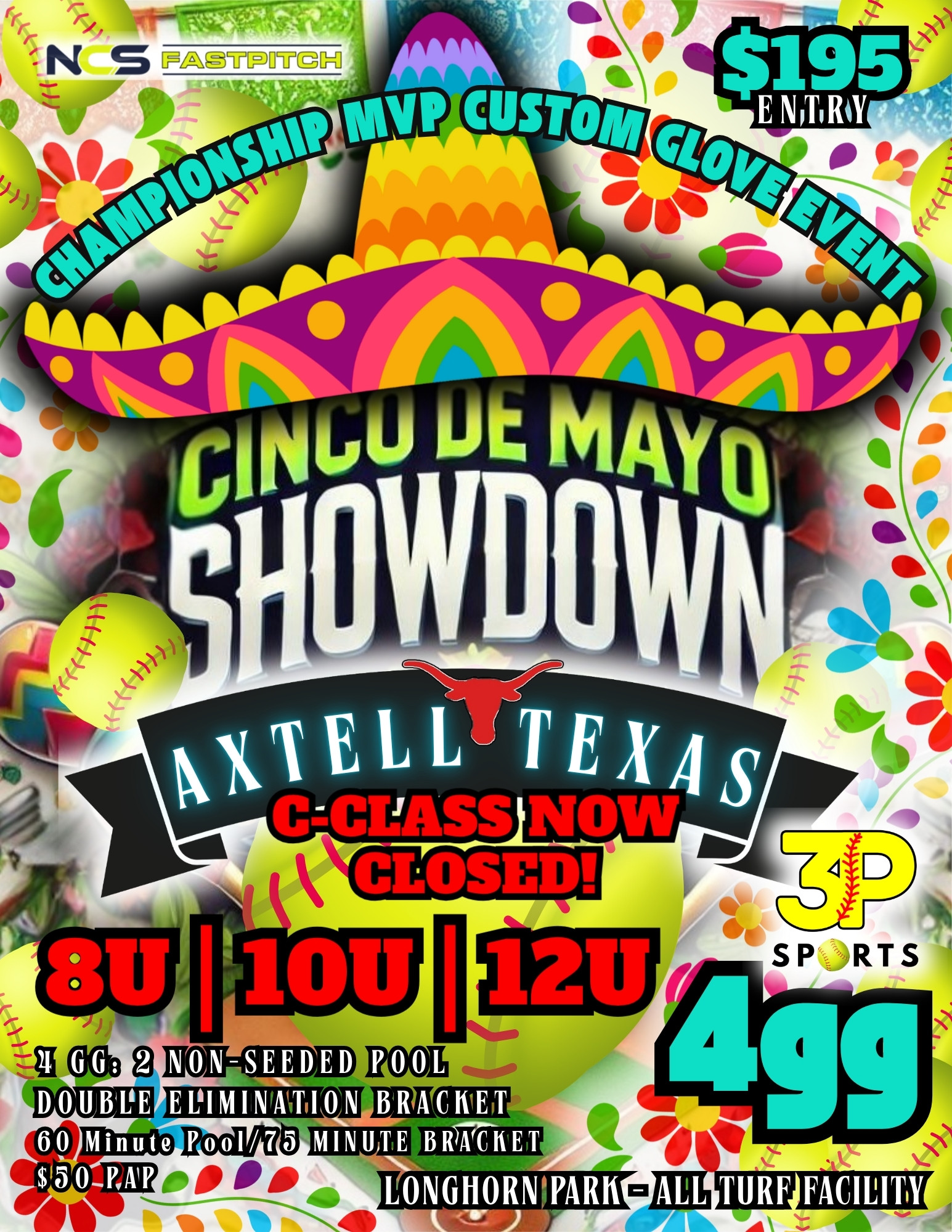 3P Sports - Cinco de Mayo Showdown - OPEN & C-CLASS Logo
