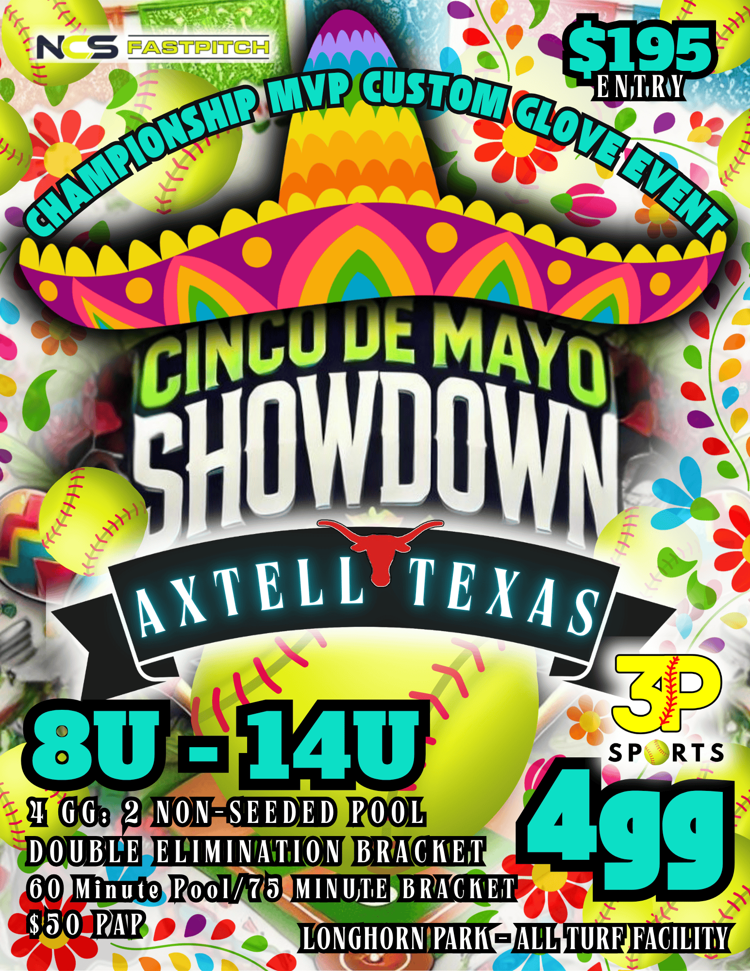 3P Sports - Cinco de Mayo Showdown Logo