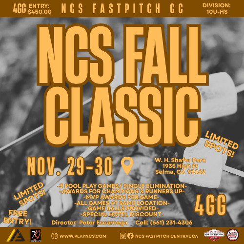 NCS FASTPITCH CC - NCS FALL CLASSIC 4GG Logo