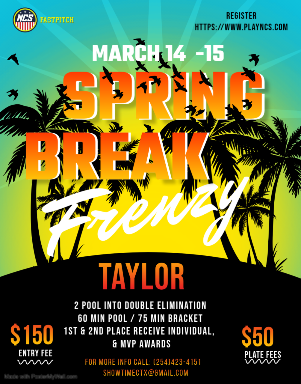 SPRING BREAK FRENZY Logo