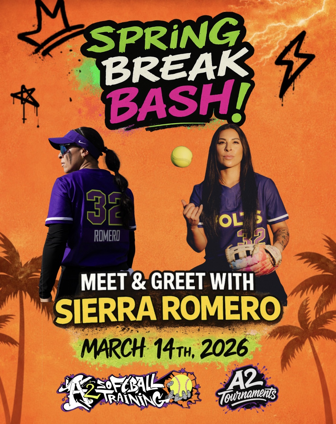 *SPRING BREAK BASH (SIERRA ROMERO MEET & GREET) Logo