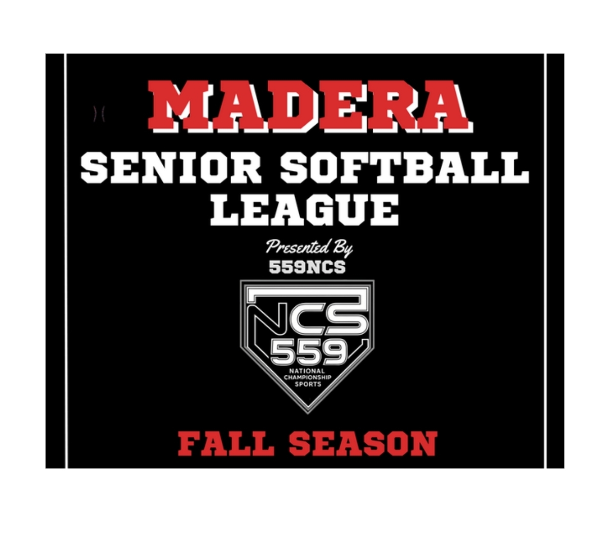 MADERA SENIOR SOFTBALL LEAGUE Logo