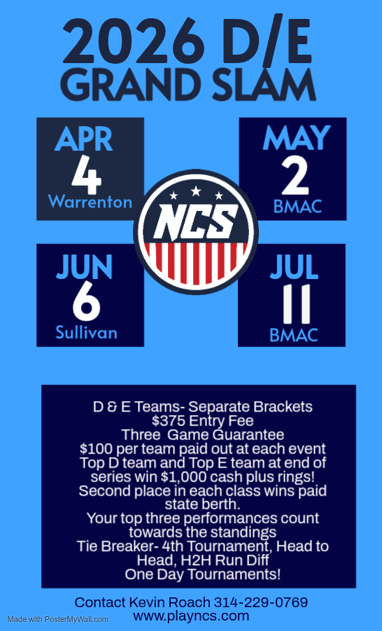 D/E Grand Slam Leg #1 Logo