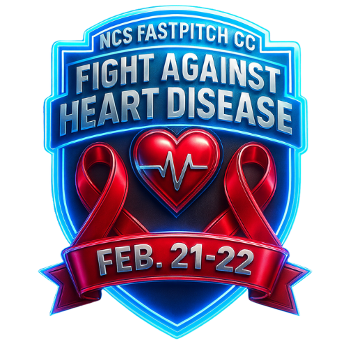 NCS FASTPITCH CC -  FIGHT AGAINST HEART DISEASE 4GG Logo