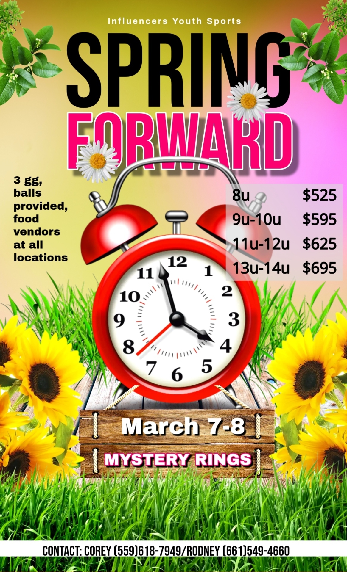 Bakersfield Spring Forward Logo