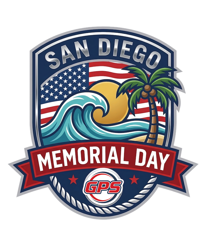 San Diego Memorial Day Classic- D3 and OPEN Logo