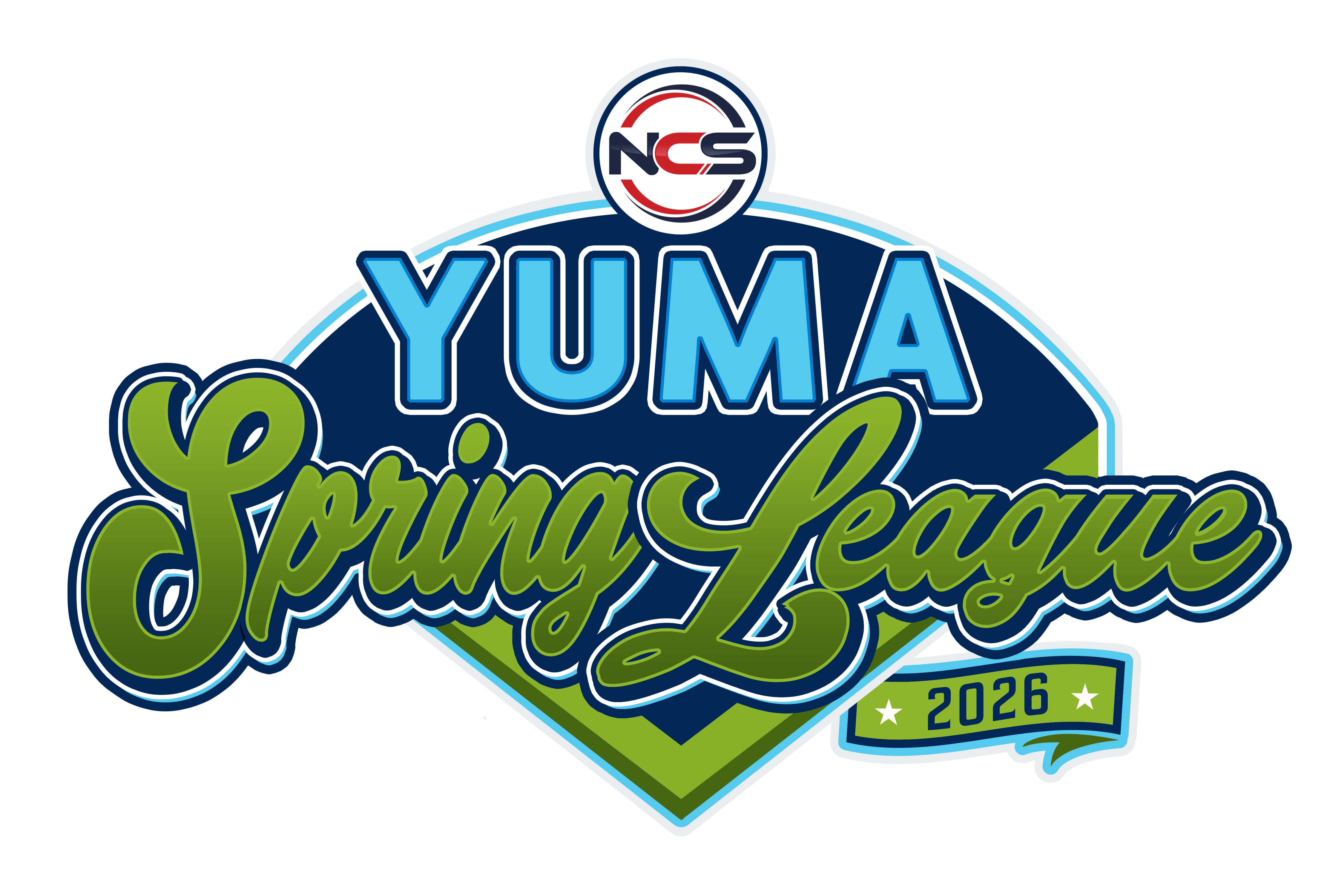Yuma Baseball Spring League Logo
