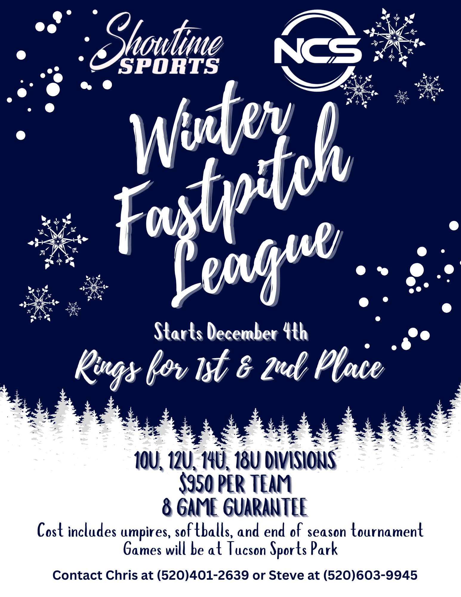 Winter Fastpitch League Logo