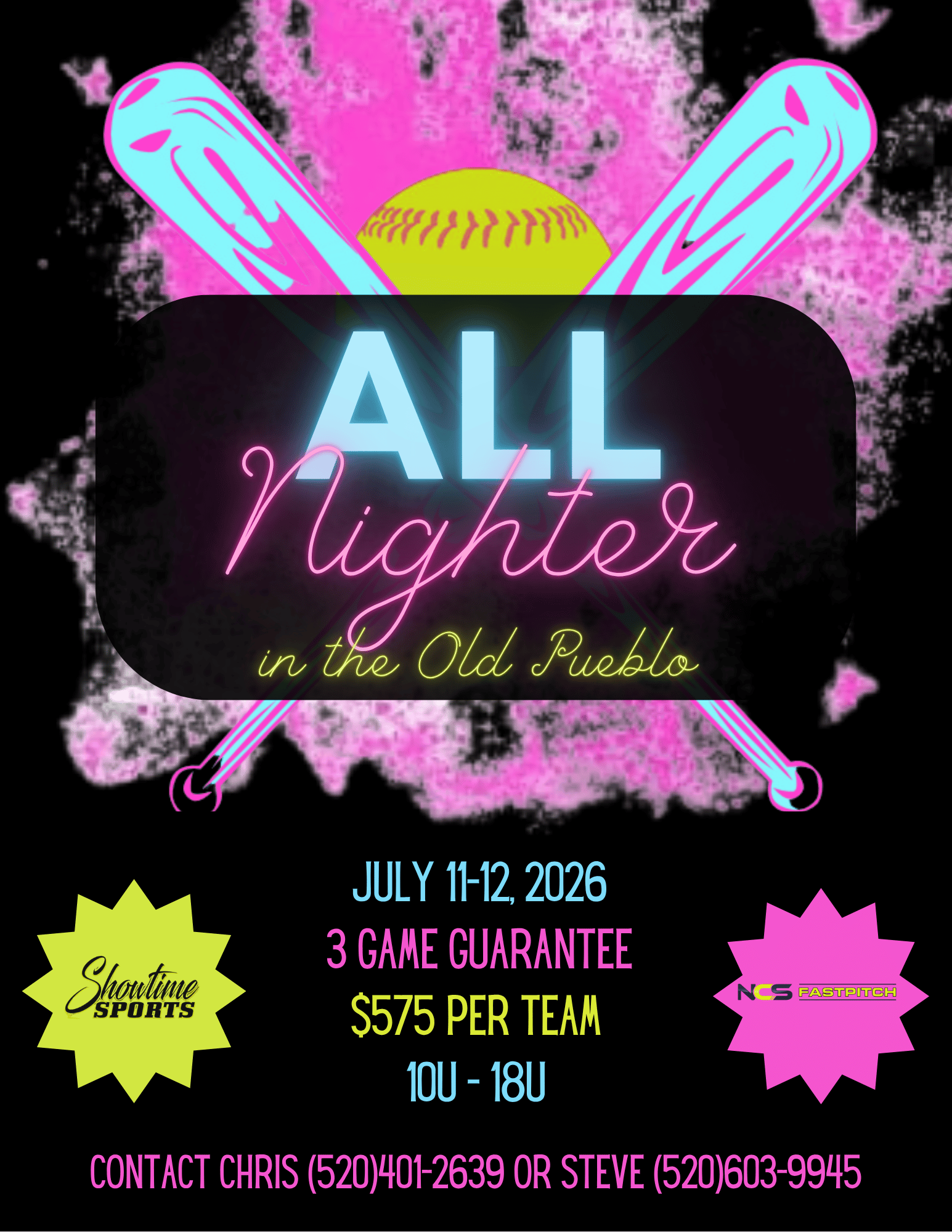 All Nighter in the Old Pueblo Logo