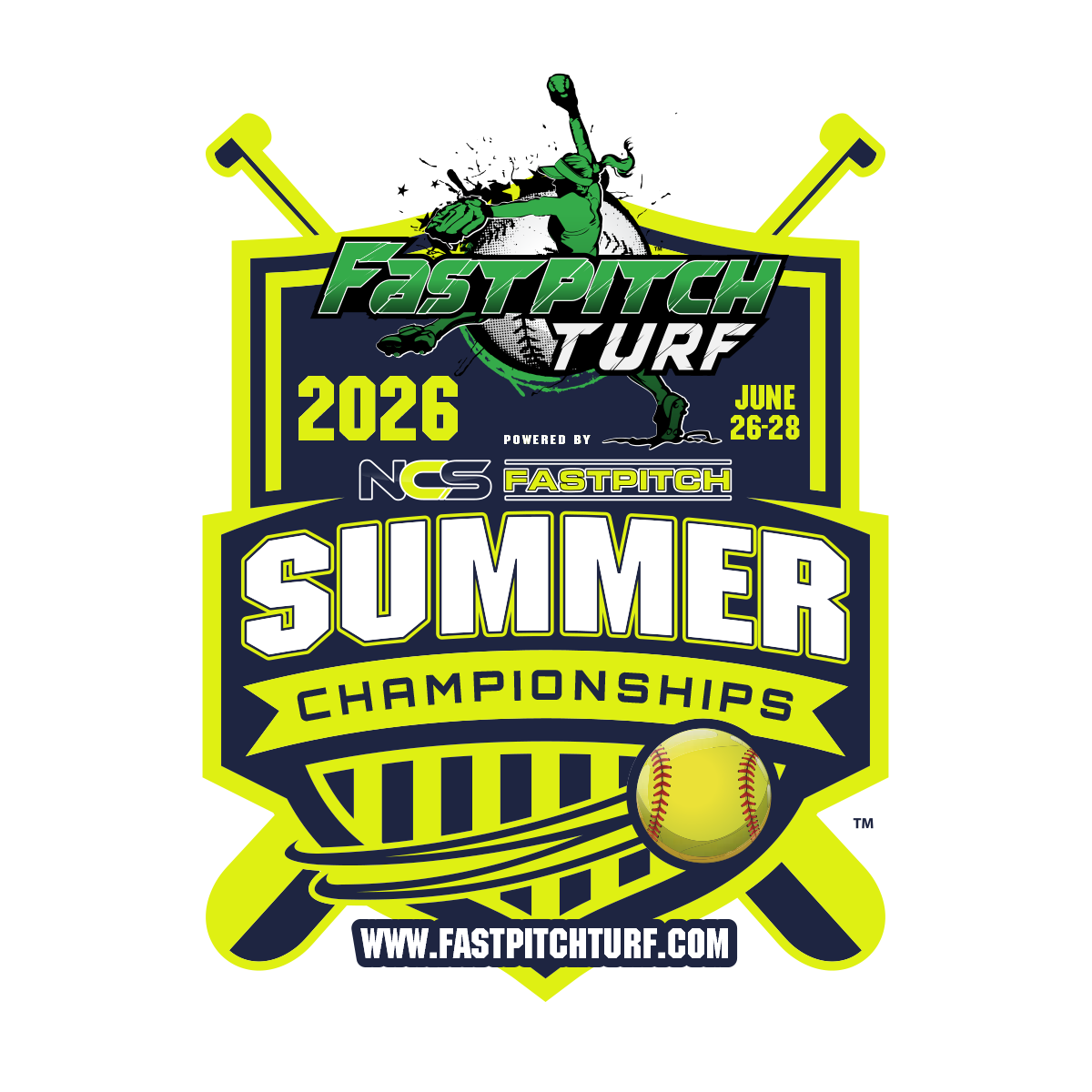 2026 Fastpitch Turf Summer Championships - Powered By NCS Logo