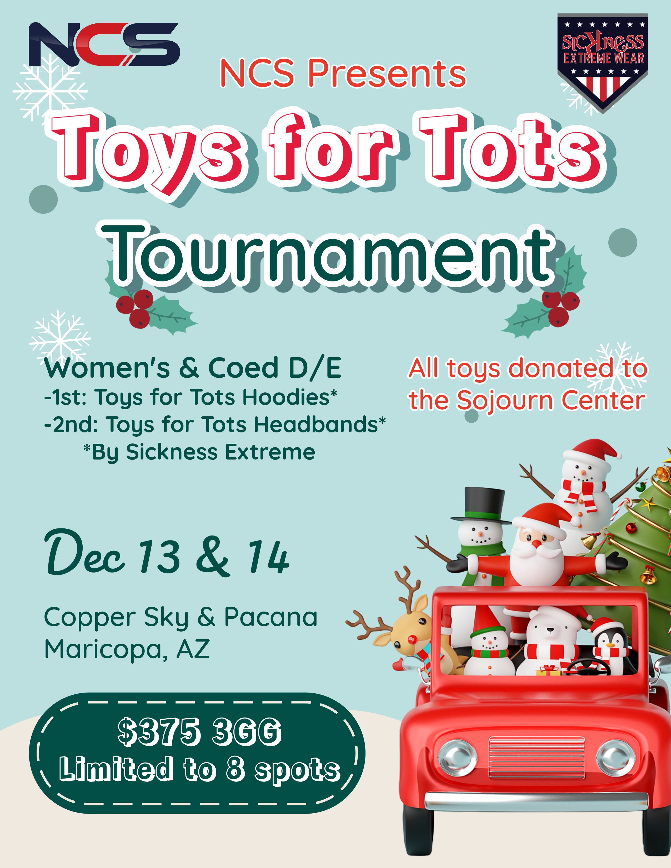 Toys 4 Tots - State Championship Logo