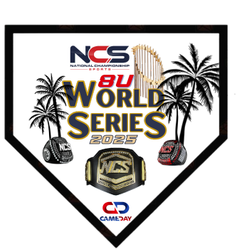 8U WORLD SERIES and events!! Logo