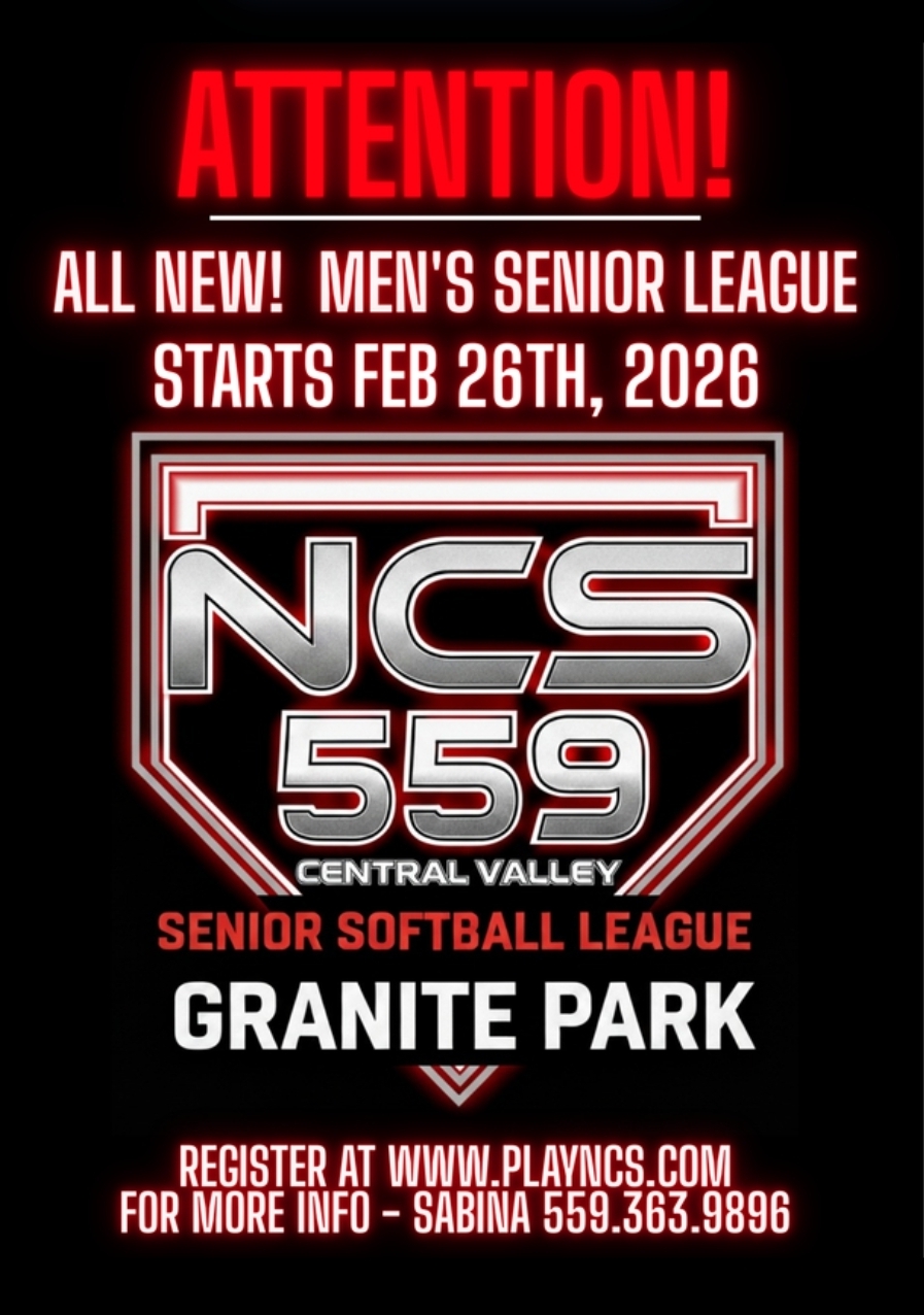 FRESNO MENS SENIOR SOFTBALL LEAGUE Logo