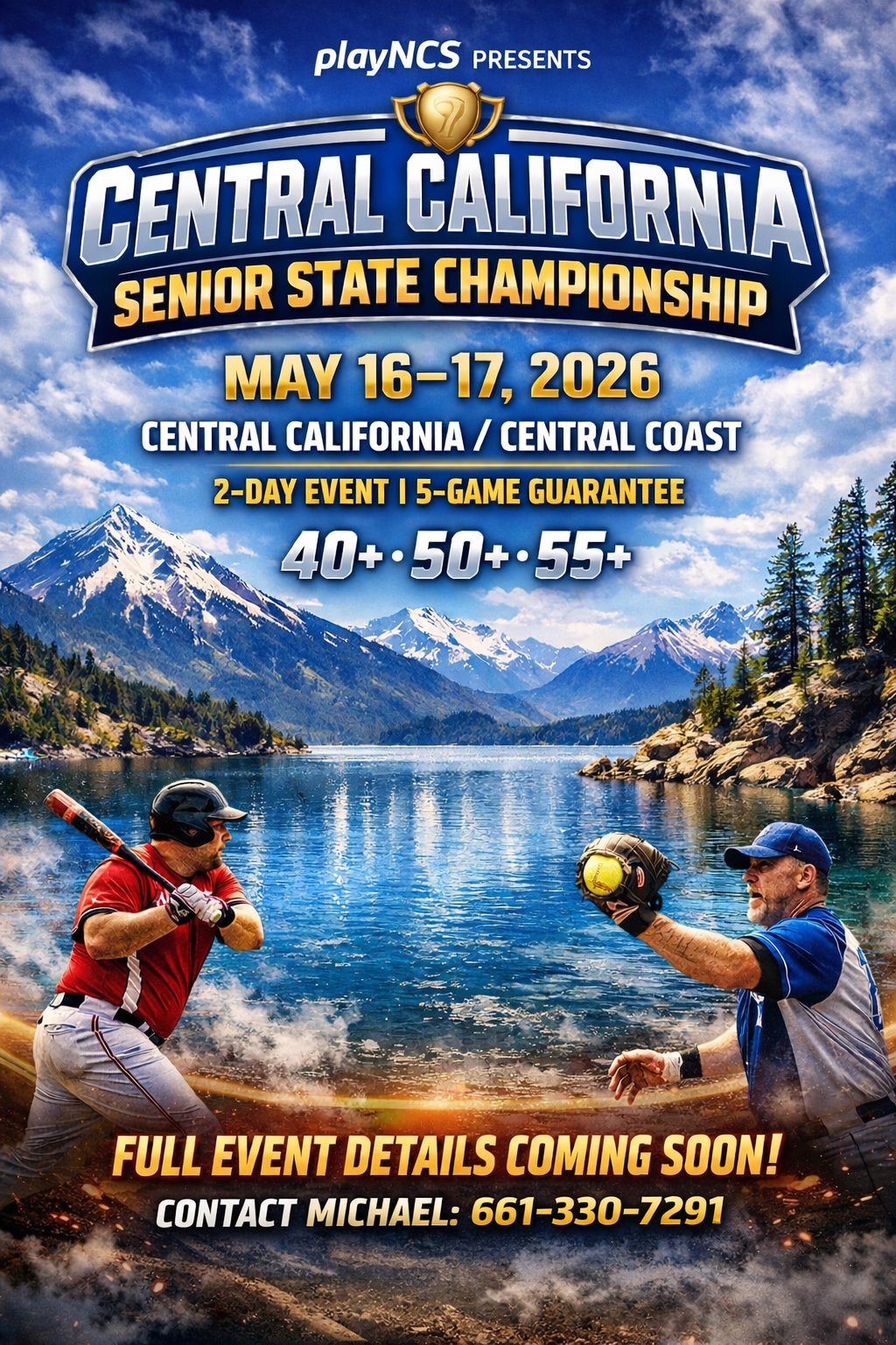 2nd Annual Central California SENIOR State Championship Logo