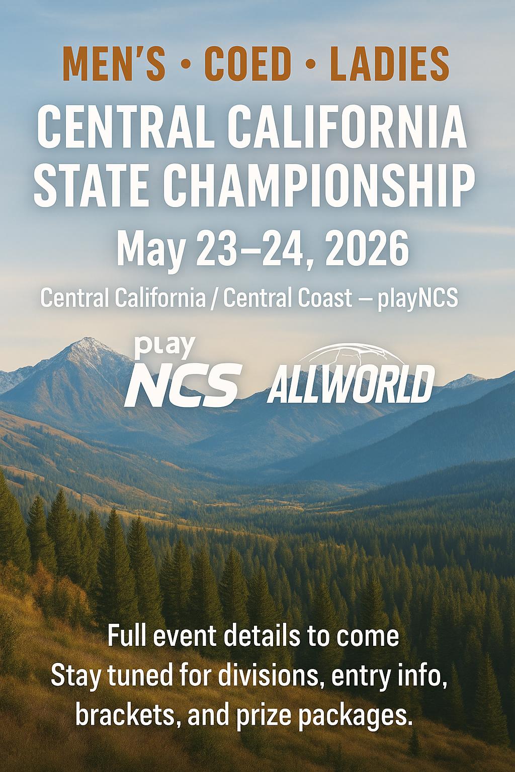 2nd Annual Central California State Championship Logo