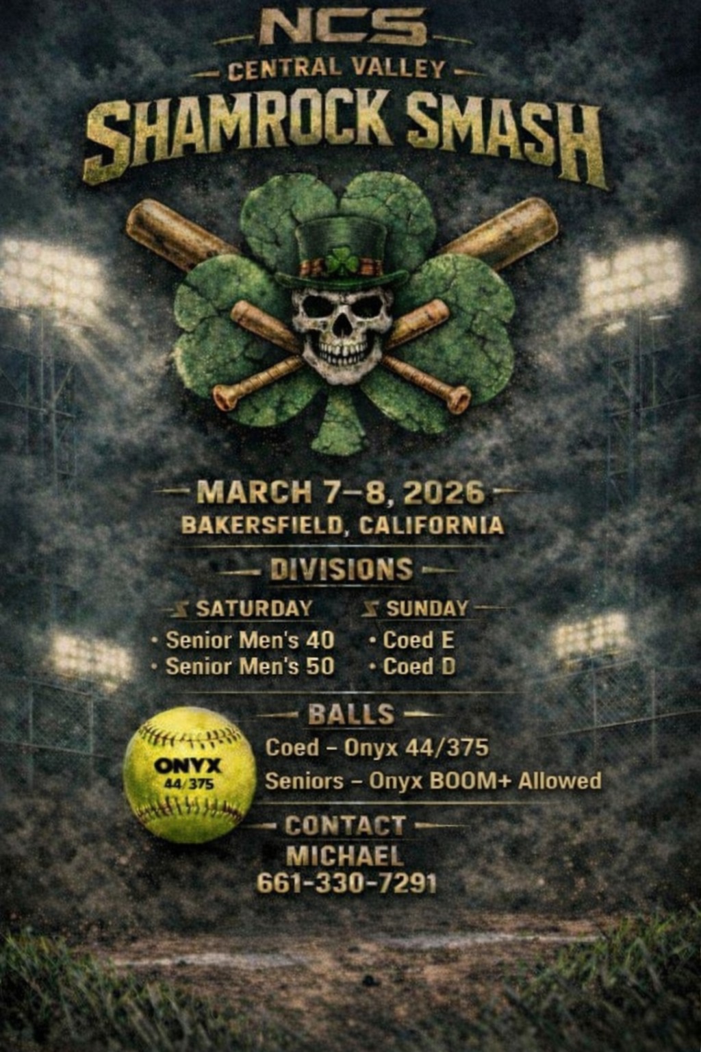 Central Valley Shamrock Smash Logo