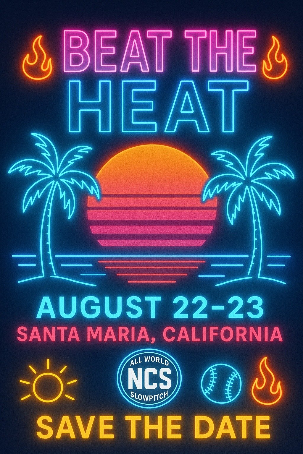 2nd Annual Beat The Heat at The Beach Logo