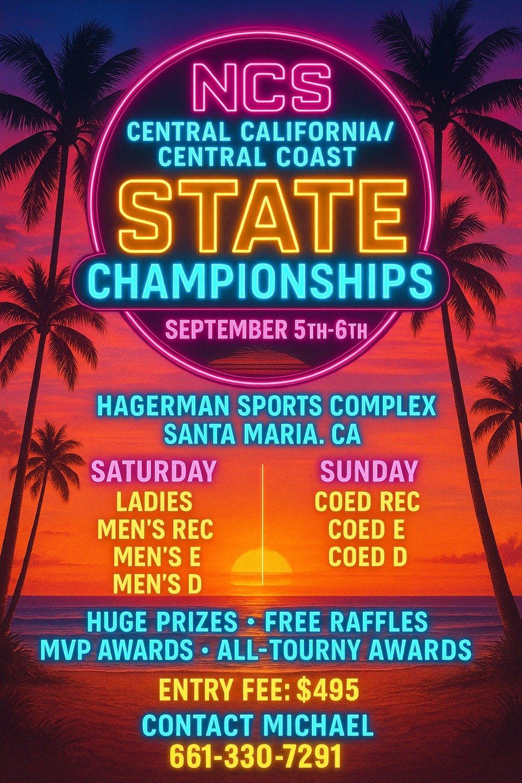 Central California  Adult State Championships Logo