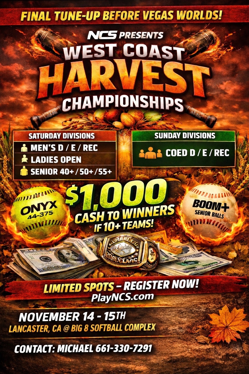 WEST COAST HARVEST CHAMPIONSHIPS Logo