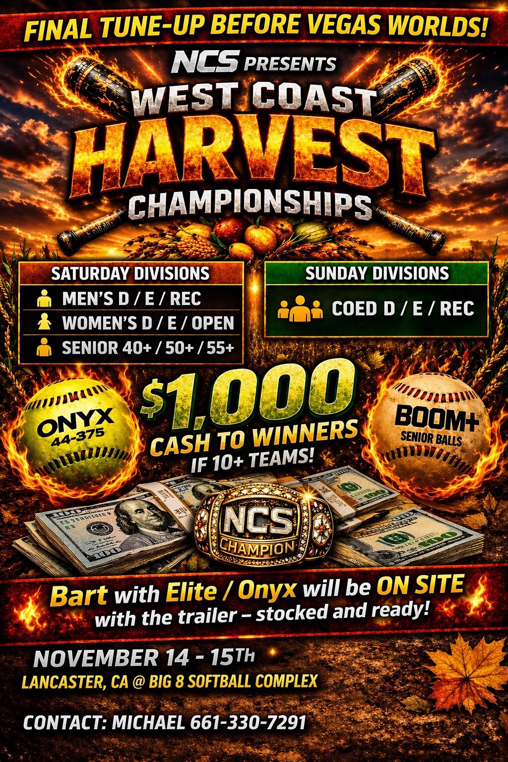 WEST COAST HARVEST CHAMPIONSHIPS Logo