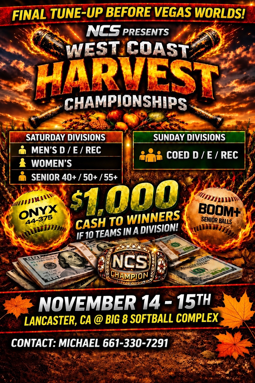 WEST COAST HARVEST CHAMPIONSHIPS Logo
