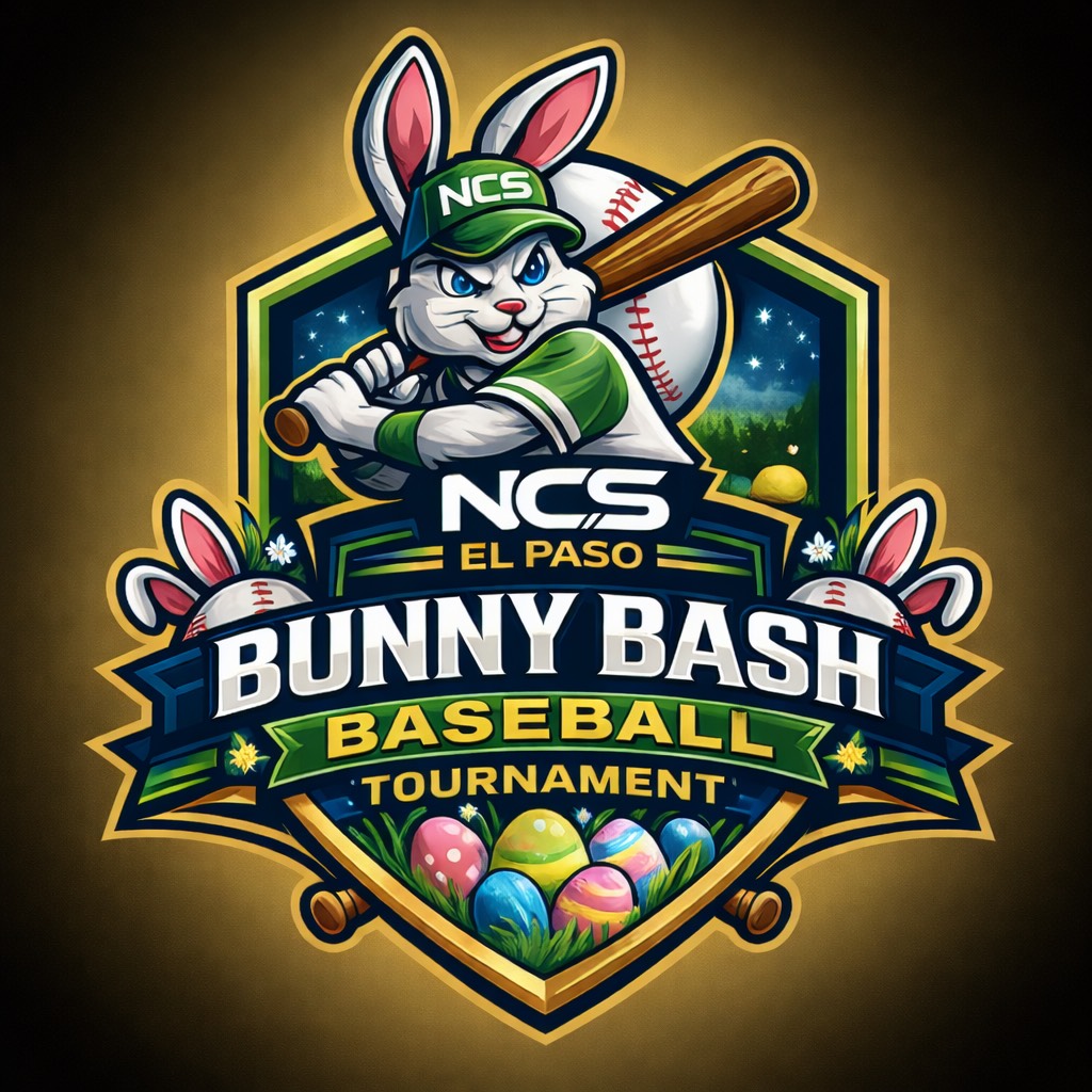 Bunny Bash Baseball Tournament Logo