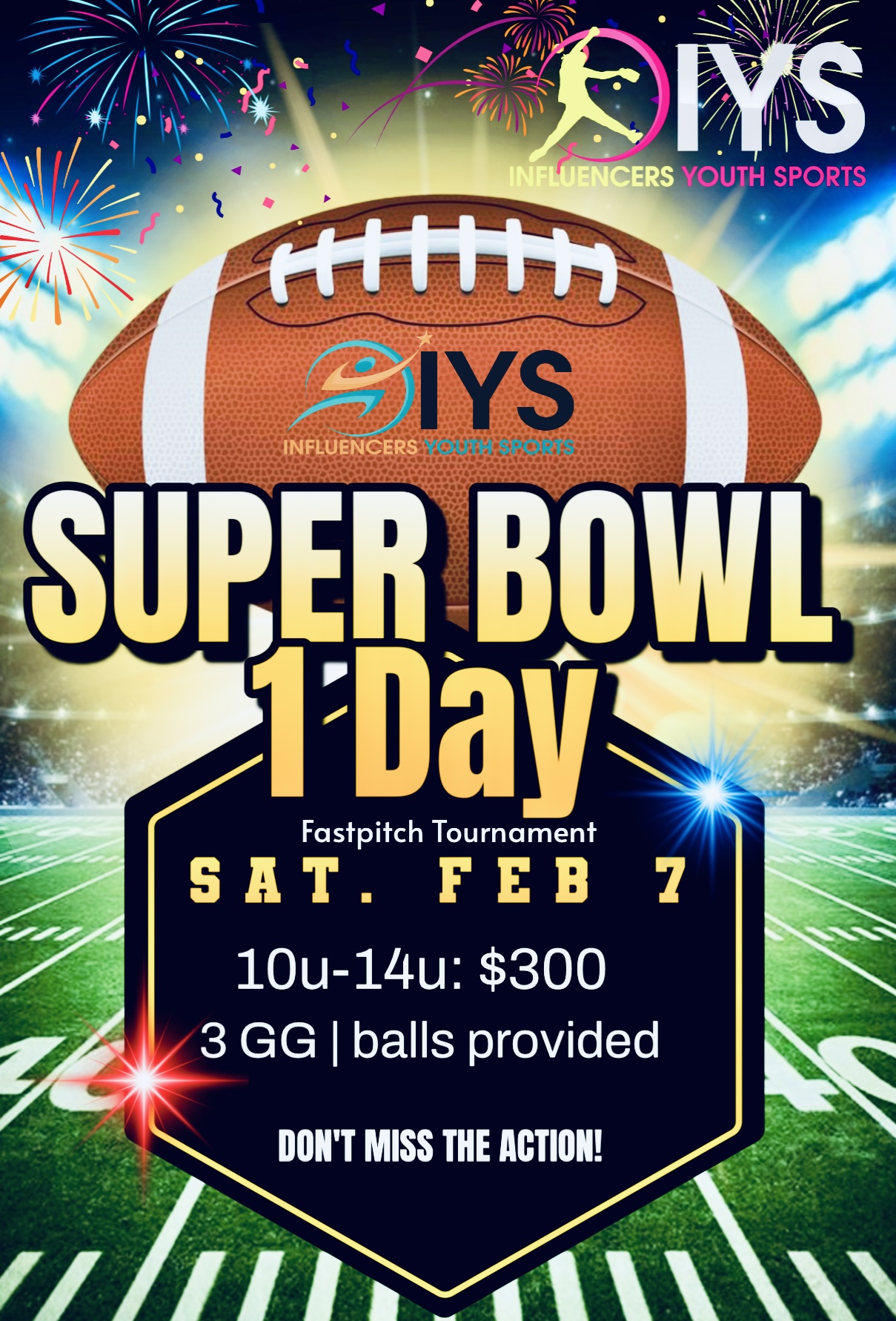 Bakersfield Super Bowl 1-Day Logo