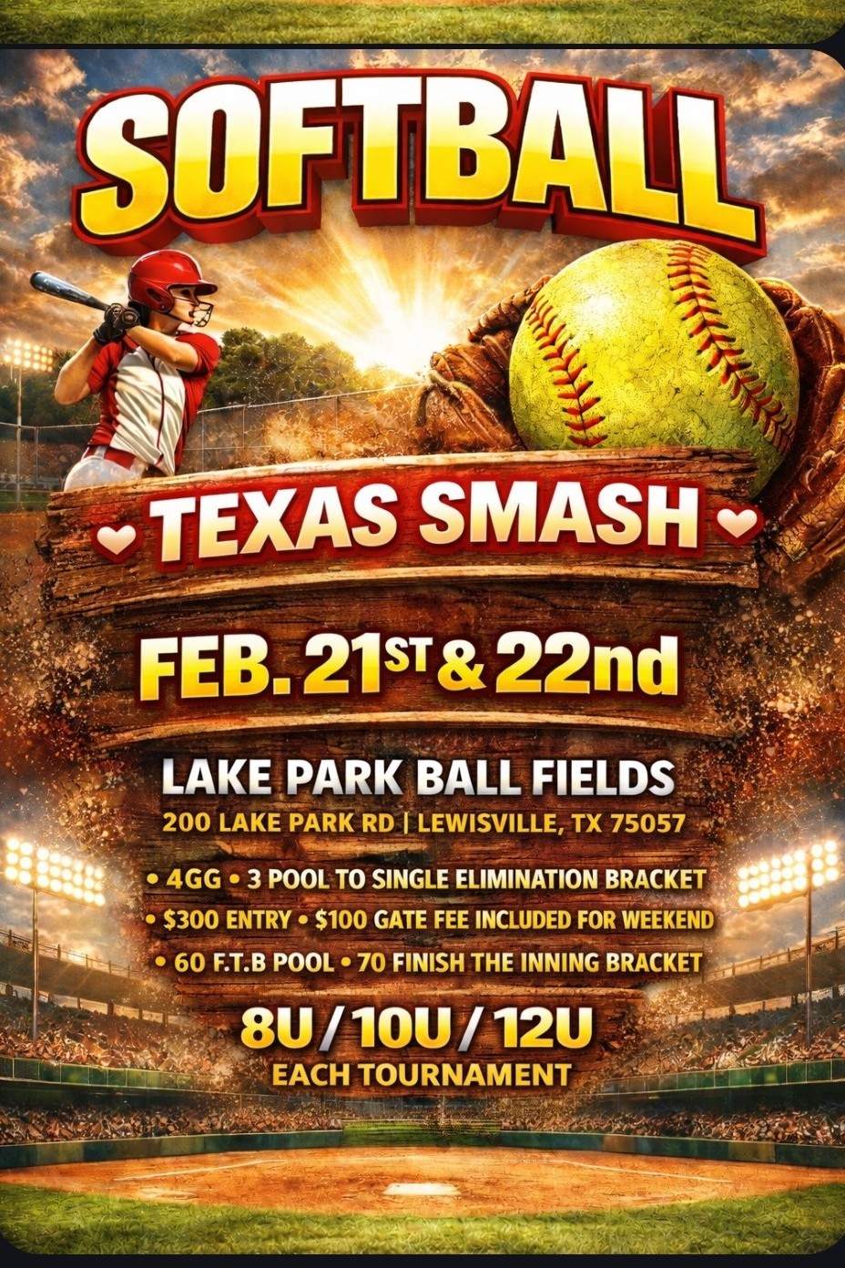 TEXAS SMASH TOURNAMENT Logo