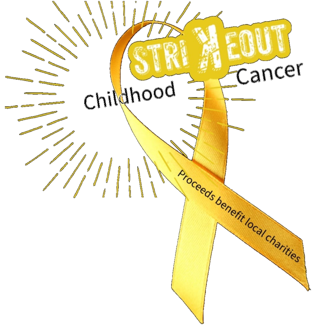 Strike Out Childhood Cancer Logo