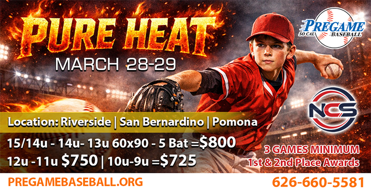 Pregame Baseball  Pure Heat Logo