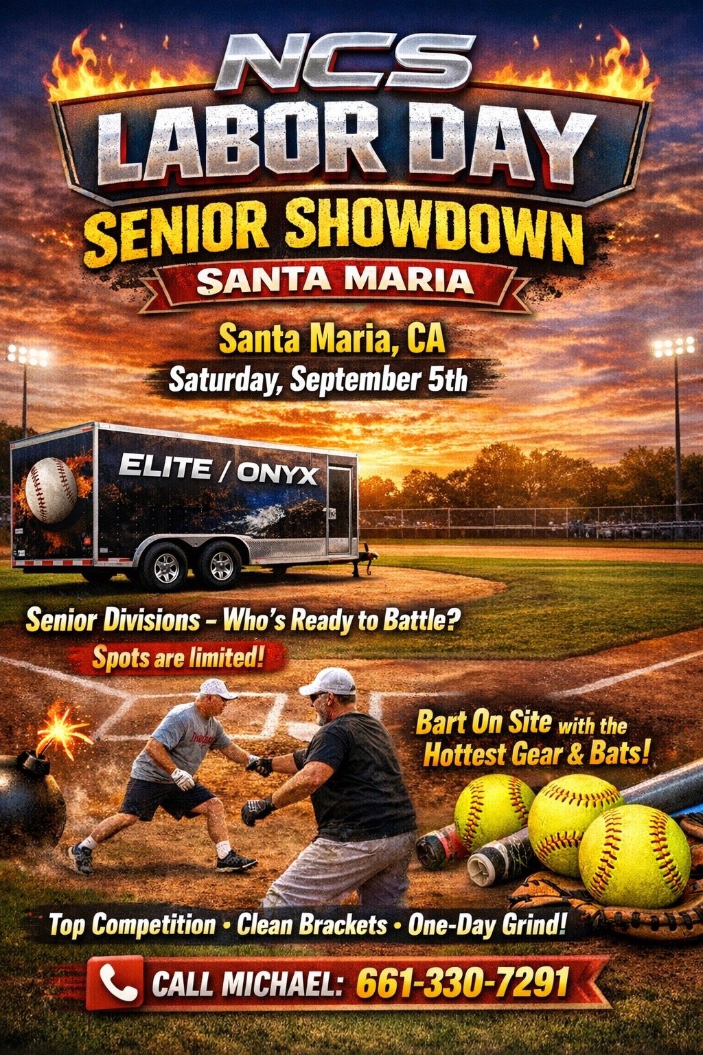 2nd ANNUAL LABOR DAY SENIOR SHOWDOWN CHAMPIONSHIPS Logo