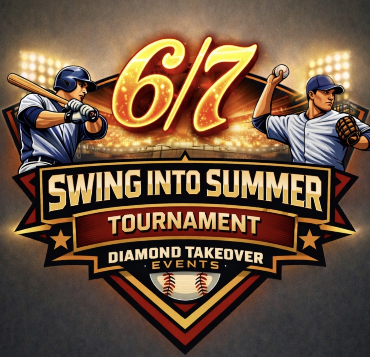 6/7 Swing Into Summer Tournament Logo